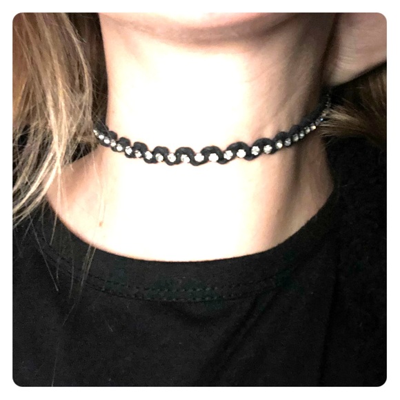 Juicy Couture Jewelry - Juicy couture black choker or wrap bracelet